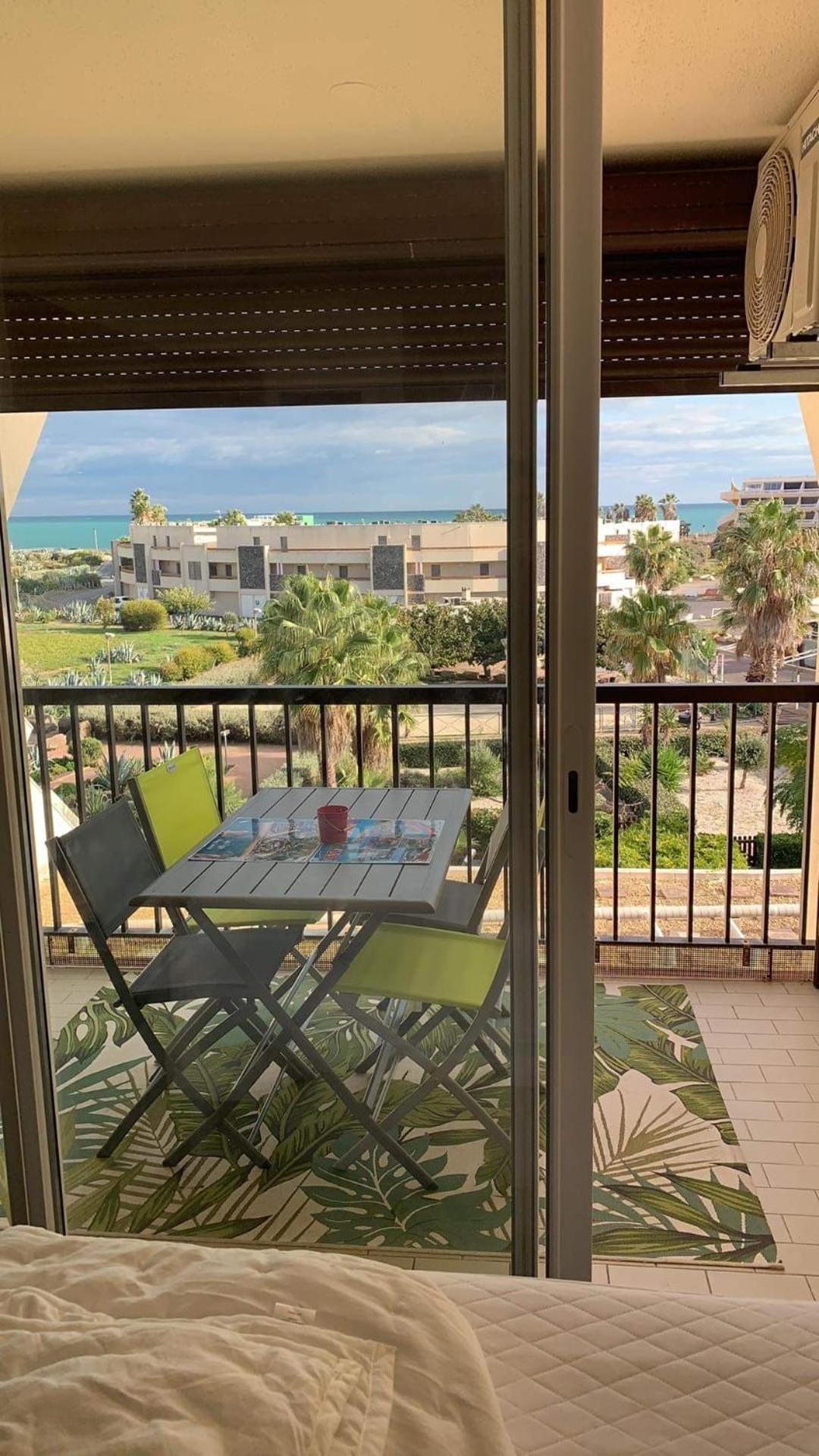 BAGATELLE NATURISTE HELIOPOLIS clim ascenseur vue mer parking privé Agde Esterno foto